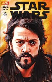 The Empire cannot win." It's Andor Tuesday! Here's a brand new painted  sketch cover featuring Cassian Andor. Can't wait for new episodes tonight!