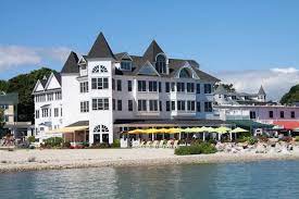 Guests in the tower suite have a total of . Iroquois Hotel Married On Mackinac