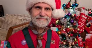 He has been volunteering with the Santa Fund for decades. Here's why, at  82, he keeps going