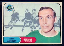 1968-69 OPC O PEE CHEE NHL Hockey #87 GARY JARRETT NM OAKLAND GOLDEN SEALS  Card