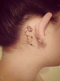 If you're considering getting your first tattoo, it might be a good idea to start with one of the many small tattoos for women and work your way up to a full the lowercase g behind her ear is reportedly in honor of her baby sister gracie. 60 Pretty Designs Of Ear Tattoos 2017