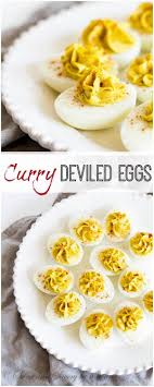 Curry Deviled Eggs Recipe Food Holiday Appetizers Recipes Deviled Eggs