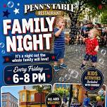 Family Fun Fridays at Penn’s Table