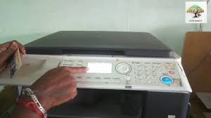 The konica minolta bizhub 423 is a digital multifunction copier has some copy functions : Id Card Xerox Setting Konica Minolta Bizhub 206 Tamil Unjal Youtube