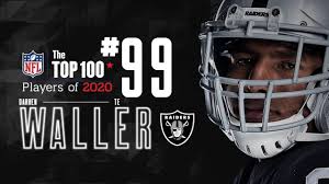 According to cbs sports' pete prisco, quite a lot: Darren Waller Voted No 99 On Nfl S Top 100 Players List