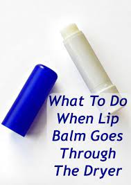 What To Do When Lip Balm Goes Through The Dryer