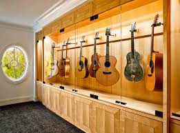 36.15'' h x 12.25'' w; Guitar Room Contemporary Home Office Detroit By Bella Cucina Designs Llc Houzz