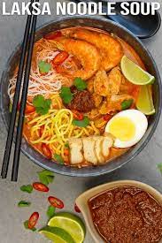Quick Malaysian Red Curry Laksa 20 Minutes El Mundo Eats Recipe Laksa Recipe Curry Laksa Laksa