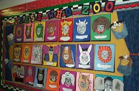 Zoo Open House Kindergarten Zoo Art Ideas Http Www Myclassroomideas Com Guess Who Zoo Bulletin Zoo Bulletin Board Zoo Crafts Animal Theme