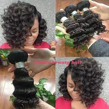 Deep Wave 8 Inch Grade 9a Brazilian Human Hair Bundles You Will Get Surprise By The Hair Quality Quick Weave Hairstyles Brazilian Human Hair Weave Hairstyles