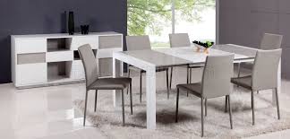 Argos home lido glass round dining table & 4 chairs. Gina Dining Table 5pc Set In White Grey By Chintaly