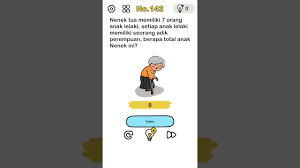 Untuk menemukan anak ayam, kalian harus goyangkan induk ayam hingga anak ayam pertanyaan: Brain Out Level 142 Nenek Tua Memiliki 7 Orang Anak Lelaki Setiap Anak Lelaki Memiliki Seorang Youtube