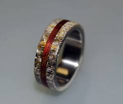 Titanium Ring Mens Titanium Wedding Band Deer Antler Antler Ring Wooden Wood Ring Mens Wedding Rings Titanium Mens Wedding Rings Deer Antler Wedding Rings
