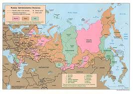 Karte von russland mit den wichtigsten städten sowie den nachbarstaaten. Karten Von Russland Mit Stadten Und Strassen