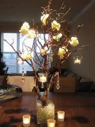 Image Detail For By Using A Tree Branch Centerpieces Life More Romantic Wedding Tree Tree Wedding Centerpieces Branch Centerpieces Tree Branch Centerpieces