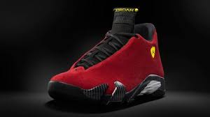 Scuderia ferrari future cat ultra puma shoes. Air Jordan 14 Red Suede Ferrari Inspired Air Jordan Basketball Shoes