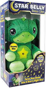 Amazon Com Ontel Star Belly Dream Lites Stuffed Animal Night Light Dreamy Green Dino Toys Games Animal Night Light Night Light Teddy Bear Stuffed Animal