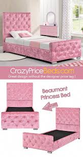Voilamart twin metal bed frames with storage, single bed with headboard and footboard, 6 legs bed frame platform no box spring needed ,twin bed frame set for kids (silver) 4.4 out of 5 stars 156 $66.59 $ 66. Girls Pink Crushed Velvet Princess Single Bed Frame Lift Up Under Bed Storage Home Garden Tipidkorpolri Beds Mattresses