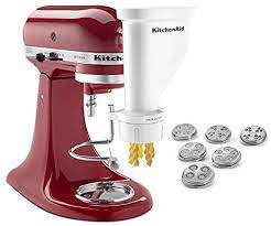 Choose from contactless same day delivery, drive up and more. Amazon Com Kitchenaid Ksmpexta Gourmet Pasta Press Attachment With 6 Interchangeable Pasta Plates White Kitchen Dining