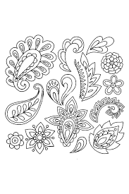 You can use all the implements you love—the pages stand up to watercolors, colored. Simple Henna Stencils Printable Novocom Top