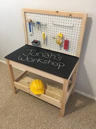 Kid S Wooden Tool Bench Etsy Diy Kids Furniture Kids Workbench Kids Tool Bench