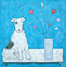 Framed white bird by annora spence violin still life. 19 Annora Spence Ideen Hund Zeichnen Kunst Illustration