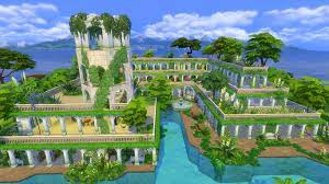 Mod The Sims Hanging Gardens Of Babylon Ver Ii No Cc Gardens Of Babylon Hanging Garden Babylon