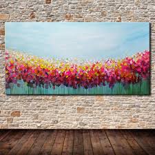 How to paint acrylic flowers on canvas. Mintura Art Big Size Hand Painted Canvas Oil Painting Palette Knife 3d Texture Acrylic Flower Landcape Wall Art For Living Room Painting Calligraphy Aliexpress