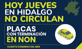 Por su parte, en el estado de méxico el programa hoy no circula será implementado de lunes a sábado, quedando el domingo como el día en que todos los carros pueden circular. Hoy No Circula En Hidalgo Jueves 2 De Julio 2020 Uno Tv