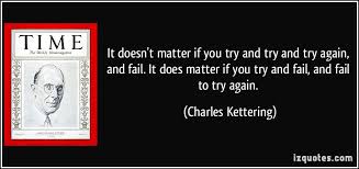 Try And Fail Quotes Quotesgram