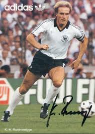 I've come up against zico and maradona, and i now know who's the best player in the world: Karl Heinz Rummenigge German Footballer English Football League World Football Legends Football