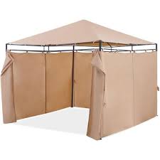 Marque Generique Tonnelle Gloriette Barnum Accessoire De Tonnelle Accessoire De Gloriette Accessoire De Barnum Tonnelle De Jardin Lagoon 3 X 3 M Beige Pas Cher Achat Vente Pergolas Et Tonnelles Rueducommerce