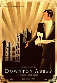 Downton Abbey Art Deco Film Poster Downtonabbey