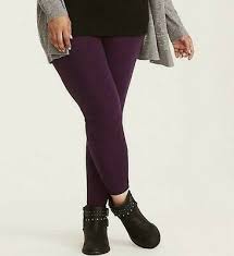 Torrid Women Full Length Premium Legging Aubergine Joker Purple Plus Sz 2 18 20 Ebay