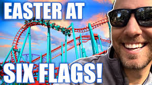 EASTER ADVENTURE at Six Flags in Atlanta Georgia With the Family