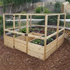 Fortunately, deer fences are fairly simple to erect. Outdoor Living Today Rb88dfo 8 Ft X 8 Ft Raised Garden Bed W Lowe S Canada