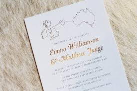 Wedding invitation wording & etiquette. Stationery For A Wedding Abroad An Essential Guide Foil Invite Company Blog