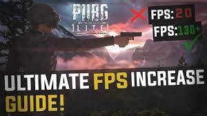 How To Increase Fps In Pubg Lite Pc 60 Fps Pubg Lite