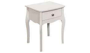 White night stand bedside end table furniture storage wood bedroom w/ 1 basket. Buy Amelie 1 Drawer Bedside Table White Bedside Tables Argos