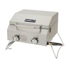 Maybe you would like to learn more about one of these? Nexgrill 2 Burner Portable Propane Gas Table Top Grill In Stainless Steel 820 0033 The Home Depot