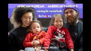 Black American And Korean Mix Raising Bi Racial Kids In South Korea South African Korean American Parents Youtube Korean American Biracial Half Korean