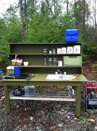 50 Cozy Outdoor Camping Kitchen Ideas For Comfortable Camping Outdoor Camping Kitchen Comfortable Camping Camp Kitchen
