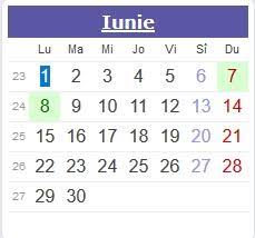 În celelalte zile, pe 17 şi 21 iunie se va lucra după programul normal, de la ora 08.00 la 16.00. Sarbatori Legale 2020 Zile Libere Legale Ce Este Cine Este Stiai Ca