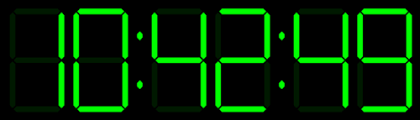 It would be nice to do effects mouseover to the hour and minutes flash instead of the clock ticking to an animated gif. Digital Clock Gif Gif Images Download