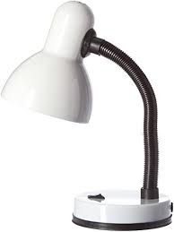 Find desk lamp at staples and shop by desired features and customer ratings. Simple Designs Ld1003 Wht Basic Metal Desk Lamp With Flexible Hose Neck White Amazon Co Uk Lighting