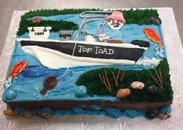 Fishing cupcakes with little fishing rod are also popular choice for birthday parties or other occasions. Grown Up Cake Photos Edible Art Bakery Desert Cafe