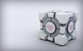 In the test chamber with the damaged emancipation grid you can grab the companion cube from the upper ledge and take it with you. Companion Cube Wallpapers Top Free Companion Cube Backgrounds Wallpaperaccess