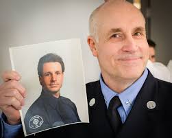 This morning your fire fighters crowded Vancouver City Hall to honour our  brother Captain Steve Letourneau who received his 35 yr service award from  Mayor Kennedy Stewart. Our brother Steve has been