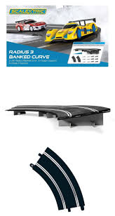 Details About Scalextric Radius 3 10º Banked Curve 45º 2 Pk 1 32 Slot Car Track C8297 Dioramas
