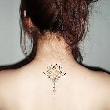 Voici des informations sur les différentes significations associées à ce tatouage. Online Shop Min Order Is 5 Waterproof Temporary Tattoo Stickers Cute Buddha Lotus Flowers Design Bod Tatouage De Lotus Fleur De Lotus Tatouage Rose Avant Bras